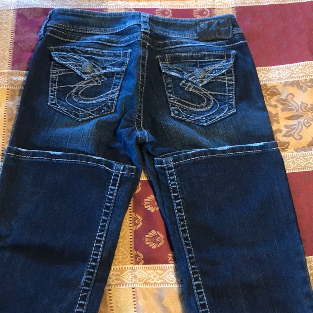 Silver jeans